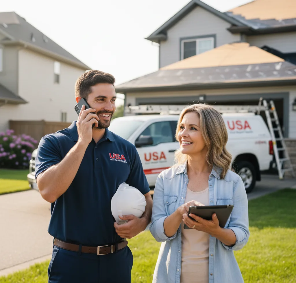USA Roof Repair Experts customer support in Navarre